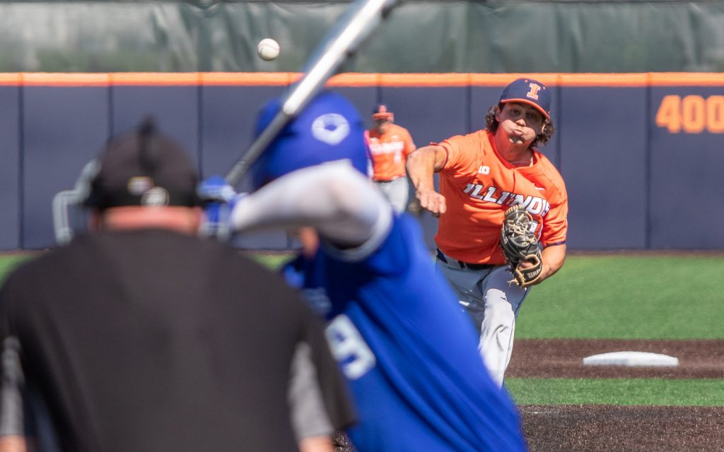 Ty Rybarczyk on the mound