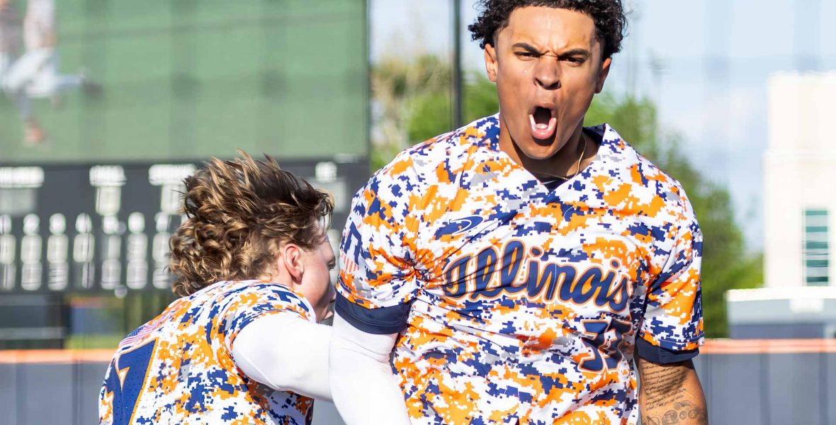 It’s the homestretch! Illini face rival Iowa at Illinois Field this weekend